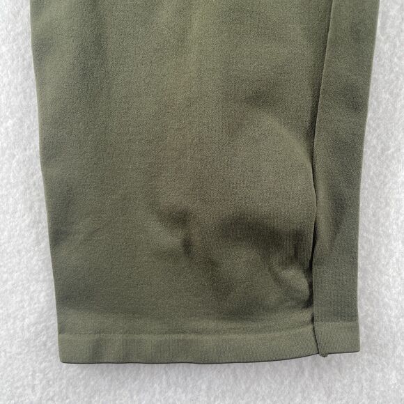 ORGANIC BY JOHN PATRICK Leggings M Seamless High Waist Stretch Nylon Green - Picture 6 of 14